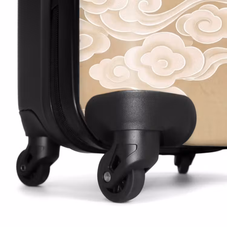 Valise - Oiseaux - Voler - Beige — 7
