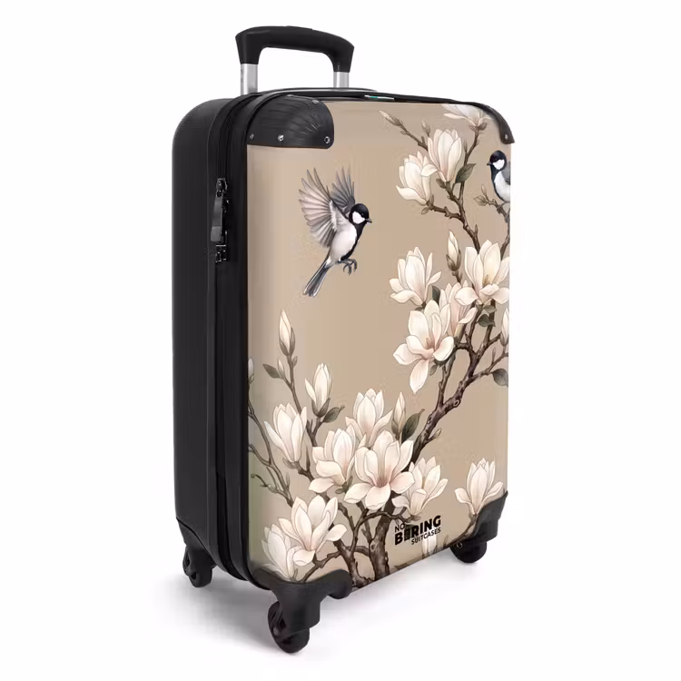 Valise - Orientale - Oiseaux - Beige — 2