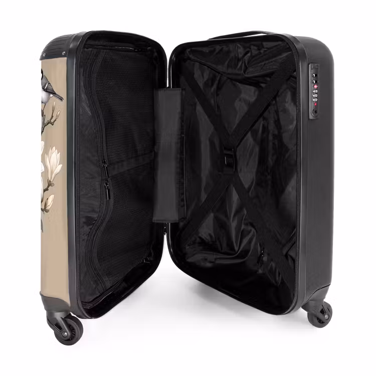 Valise - Orientale - Oiseaux - Beige — 5