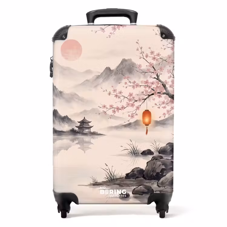 Valise - Soleil - Japonais - Traditionnel — 1