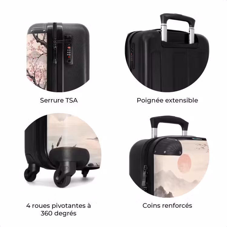 Valise - Soleil - Japonais - Traditionnel — 8