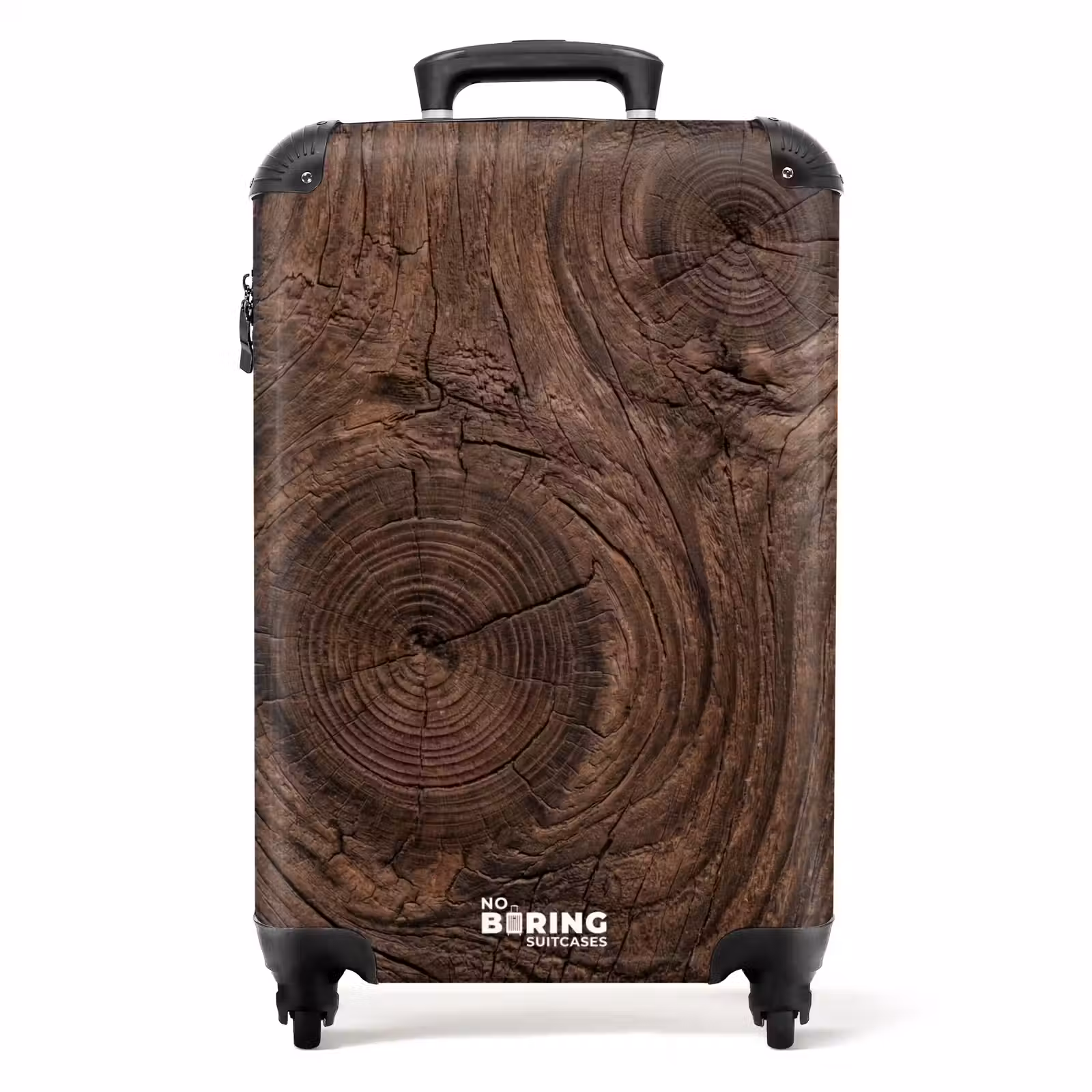Valise - Veine du bois - Texture - Motif - Marron - Rustique — 1