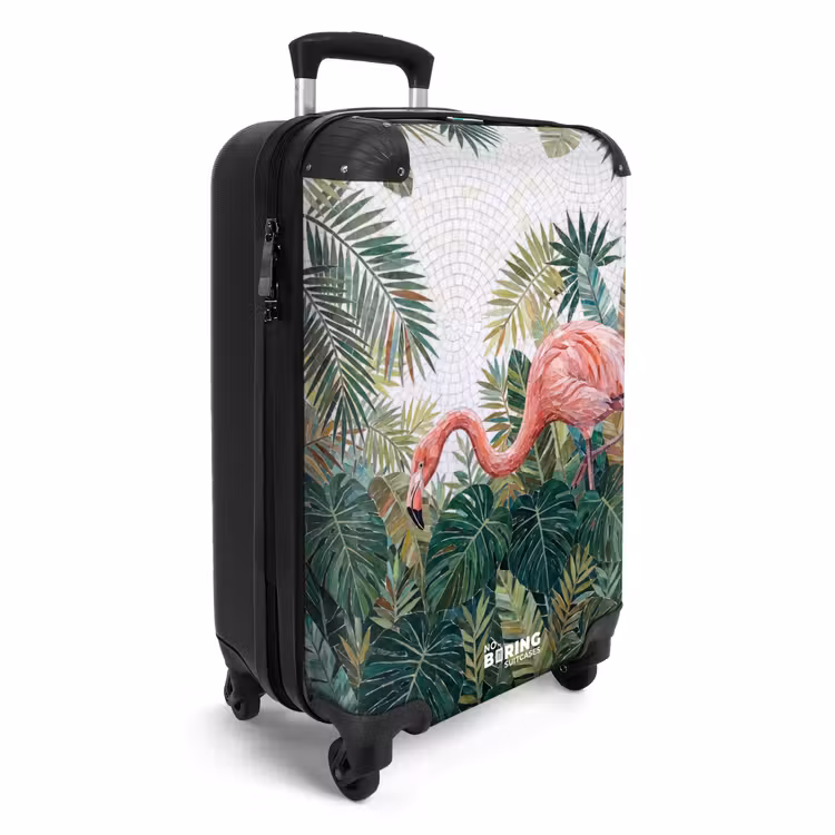 Valise - Nature - Feuilles - Abstrait - Vert - Oiseau — 2
