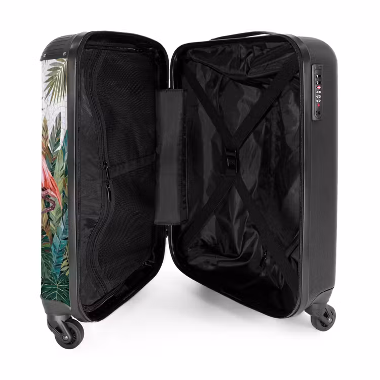 Valise - Nature - Feuilles - Abstrait - Vert - Oiseau — 5