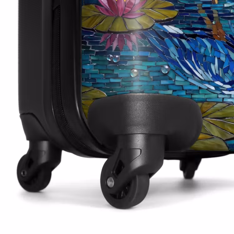 Valise - Oiseau - Eau - Nature - Abstrait - Bleu — 7