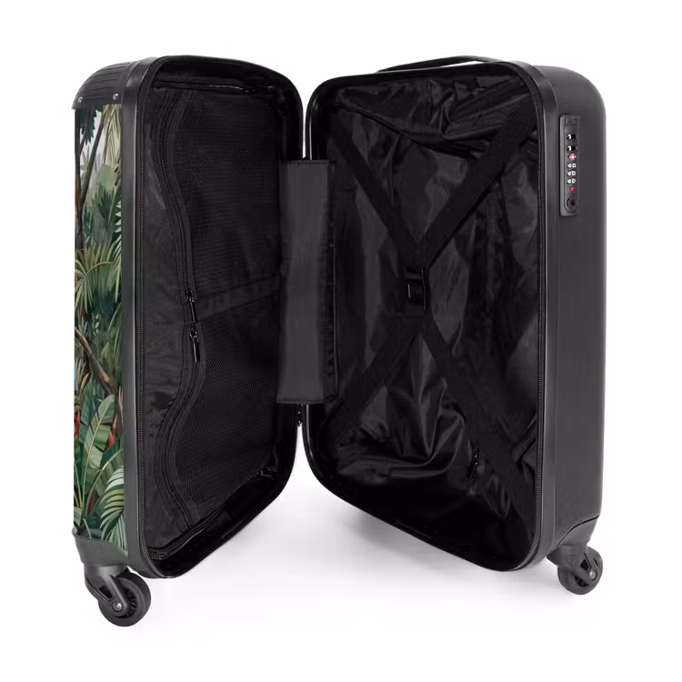Valise - Oiseau - Jungle - Nature - Mosaïque - Vert — 5