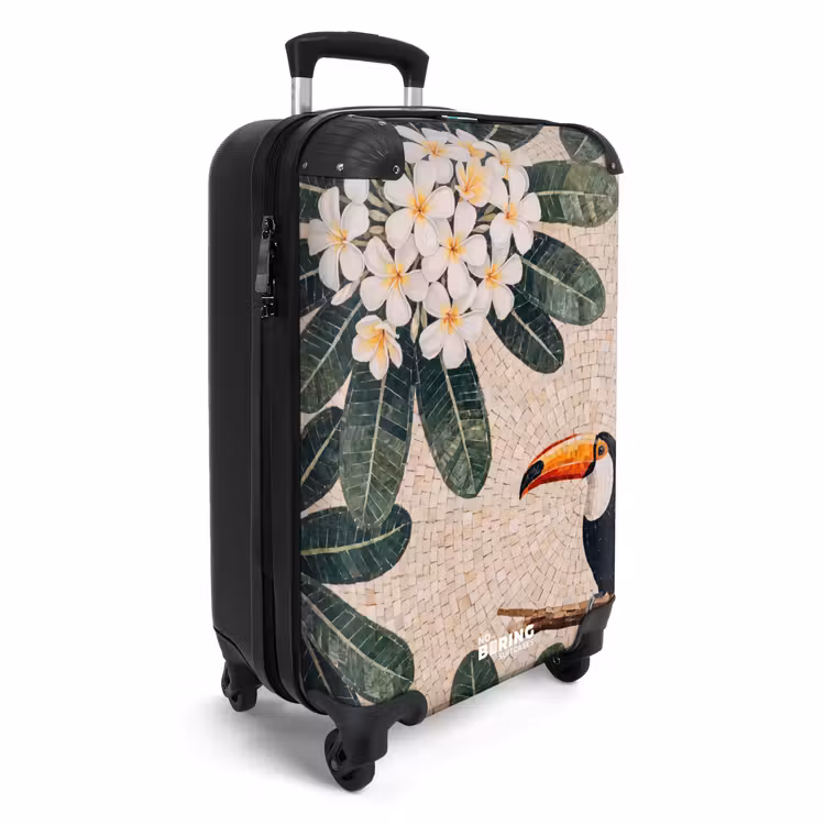 Valise - Oiseau - Mosaïque - Tropical - Nature - Coloré — 2