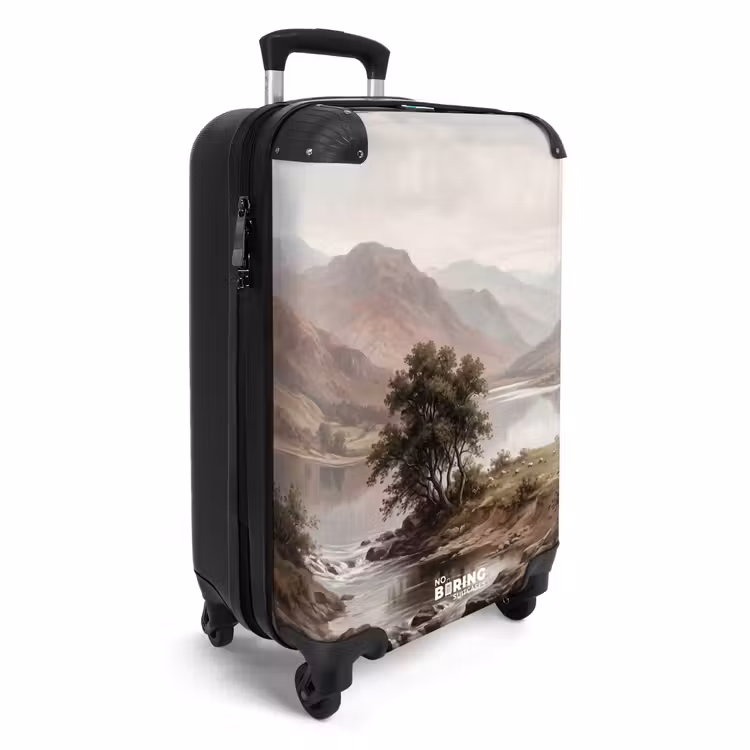 Valise - Paysage de montagne - Lac - Montagnes - Vallée - Classique — 2