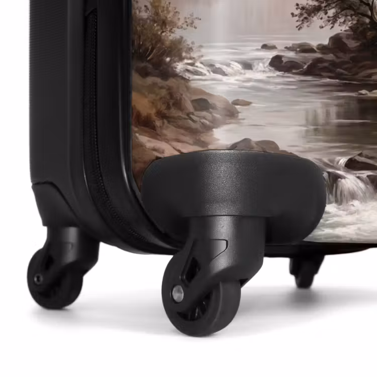 Valise - Paysage de montagne - Lac - Montagnes - Vallée - Classique — 7