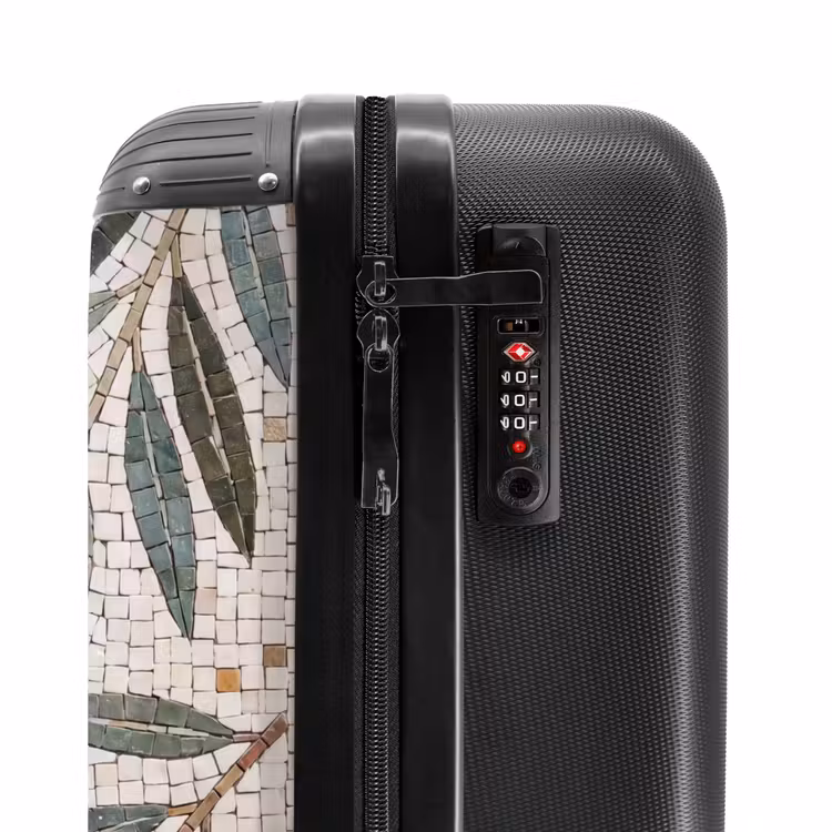 Valise - Plante - Feuille - Mosaïque - Vert — 6