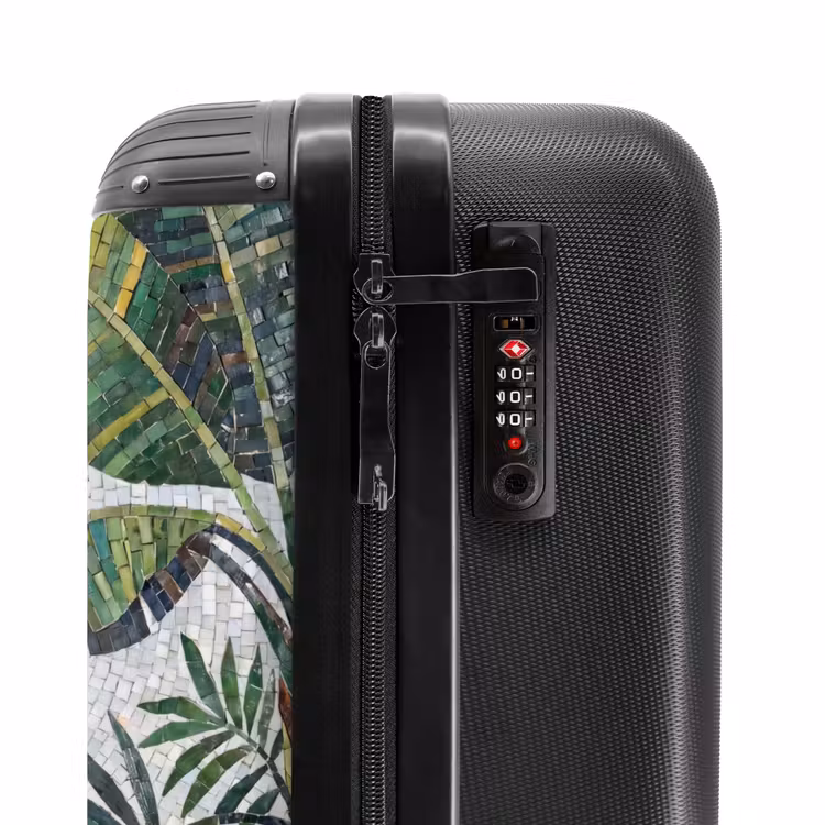 Valise - Plantes - Tropicales - Mosaïque - Vert - Nature — 6