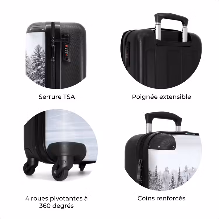 Valise - Plus - Pins - Glace - Hiver - Apaisant — 8