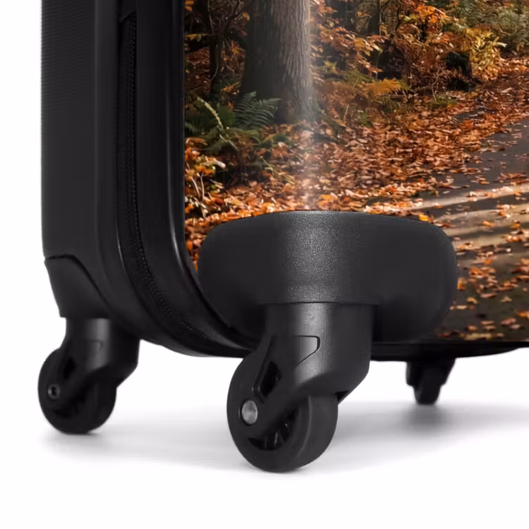 Valise - Sentier forestier - Forêt en automne - Feuilles - Orange - Nostalgique — 7