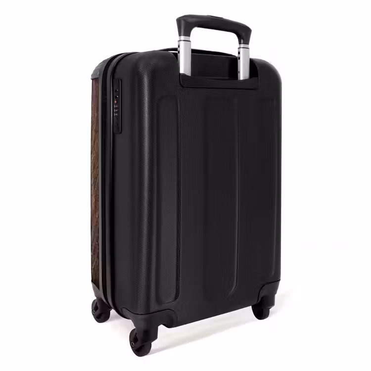 Valise - Veine du bois - Texture - Motif - Marron - Rustique — 4