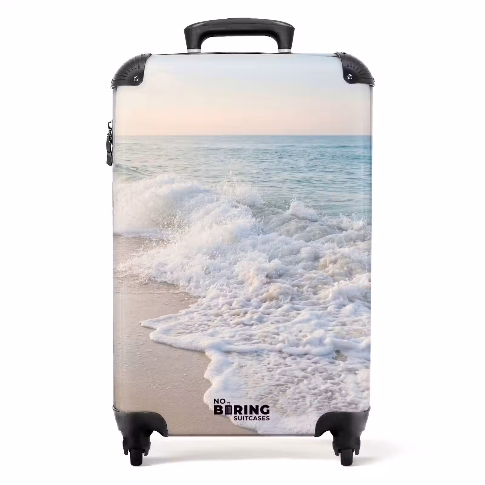 Valise - Mer - Vagues - Plage - Nature - Blanc — 1