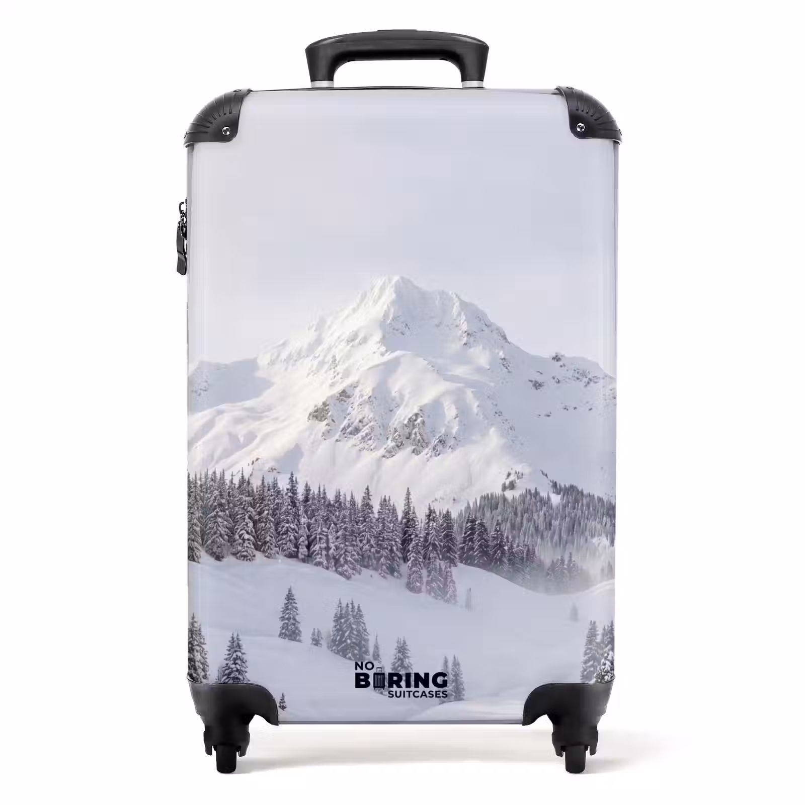 Valise - Montagne - Neige - Hiver - Nature - Blanc — 1