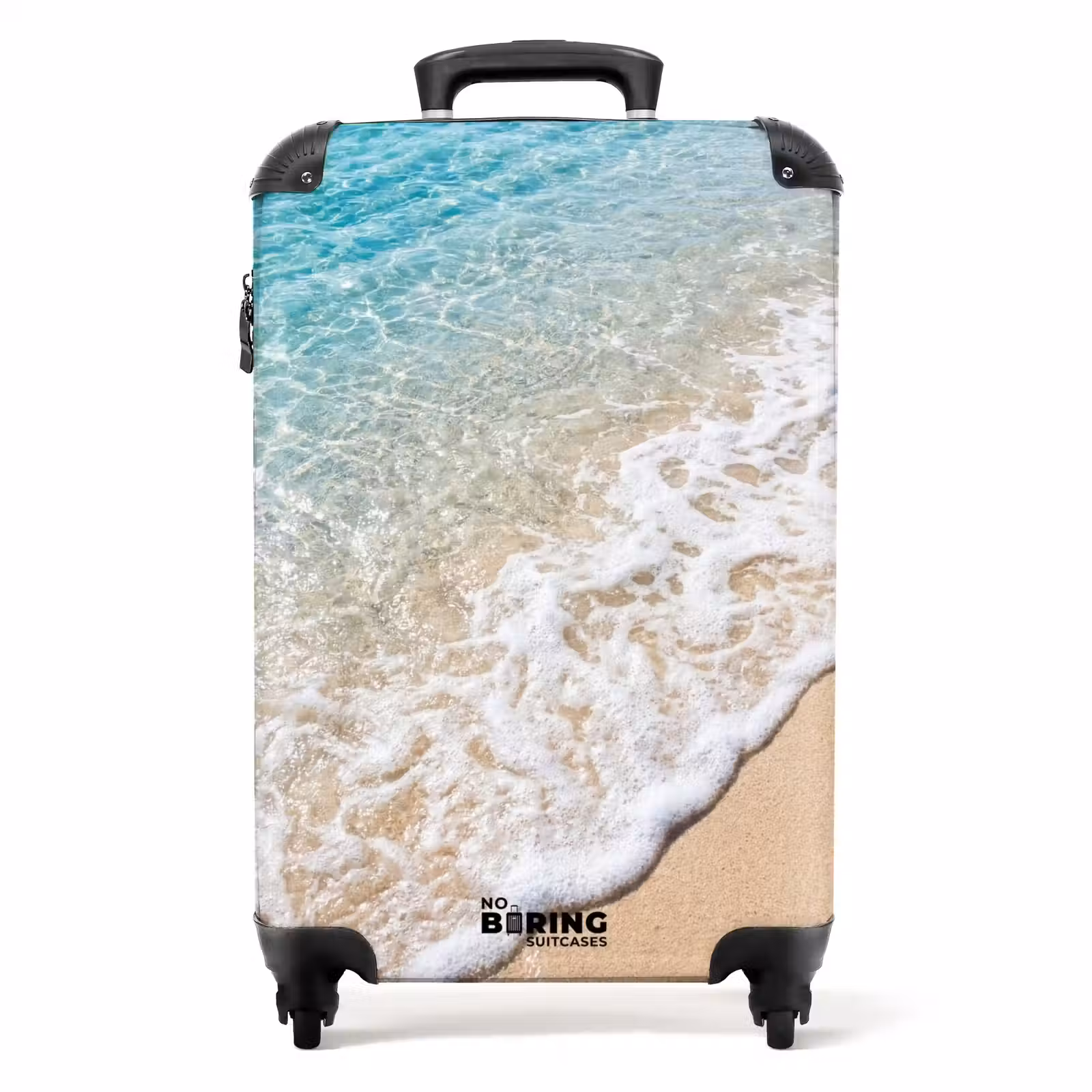 Valise - Plage - Eau - Nature - Bleu - Beige — 1