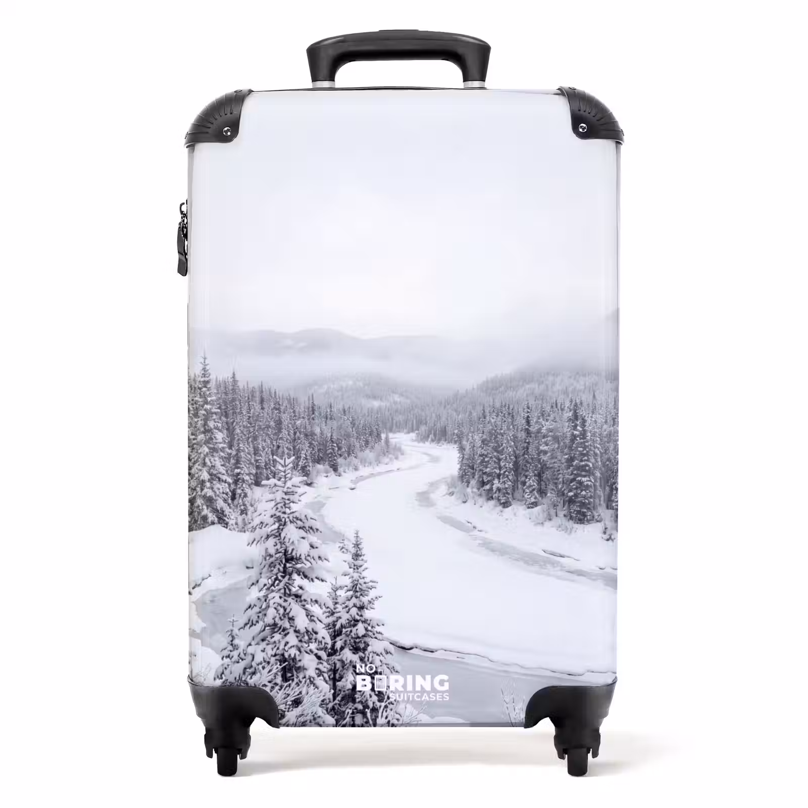Valise - Rivière - Gelée - Paysage - Hiver — 1