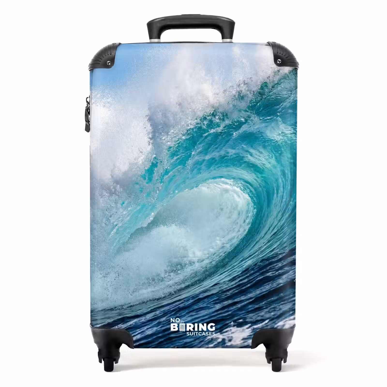 Valise - Vague - Océan - Eau - Dynamique - Bleu — 1