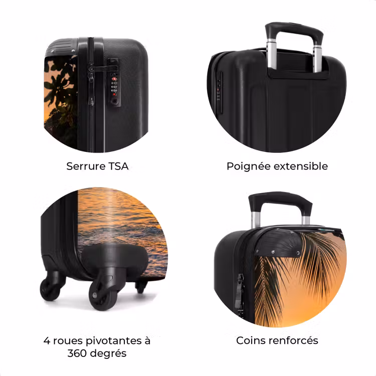 Valise - Mer - Coucher de soleil - Bateau - Nature - Orange — 8