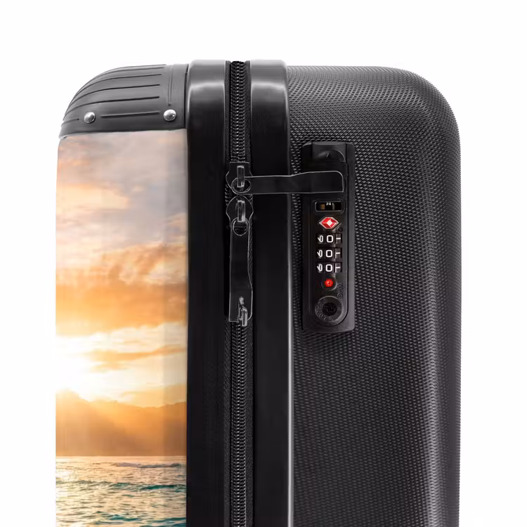 Valise - Mer - Montagne - Paysage - Tropical - Or — 6
