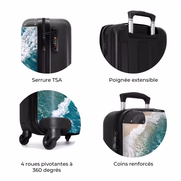 Valise - Mer - Plage - Vagues - Nature - Bleu — 8