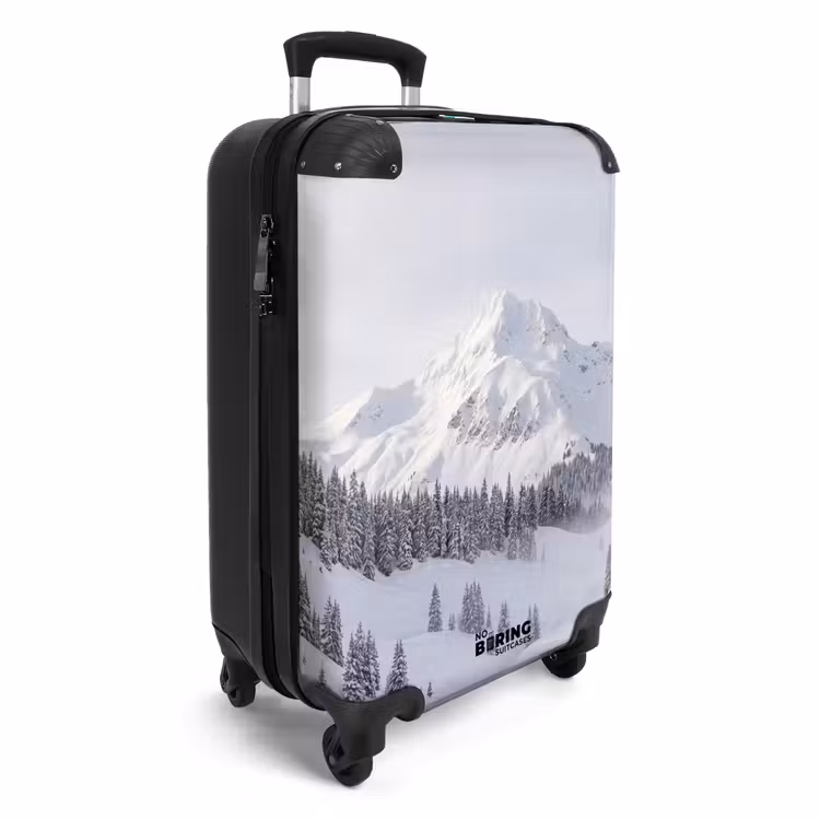 Valise - Montagne - Neige - Hiver - Nature - Blanc — 2