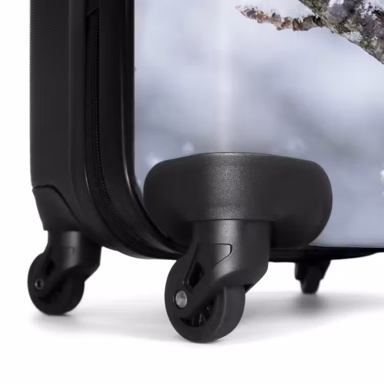 Valise - Oiseau - Branche - Neige - Hiver — 7