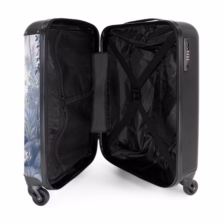 Valise - Oiseau - Eau - Tropical - Nature - Bleu — 5