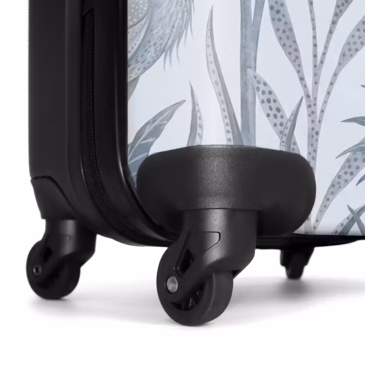 Valise - Oiseau - Tropical - Illustration - Bleu-gris - Nature — 7