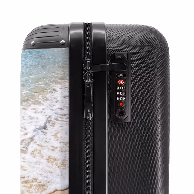 Valise - Plage - Eau - Nature - Bleu - Beige — 6
