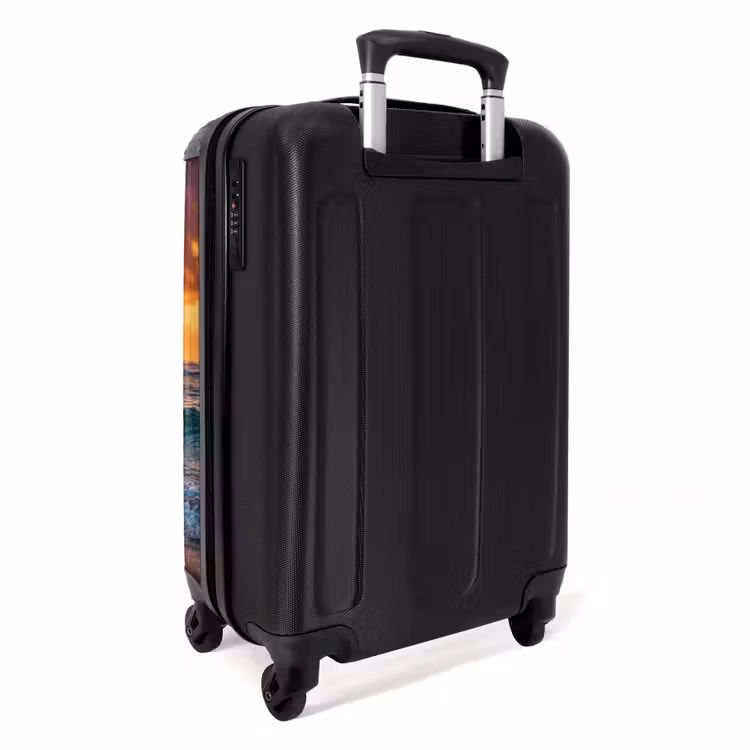 Valise - Plage - Lever du soleil - Tropical - Nature - Orange — 4