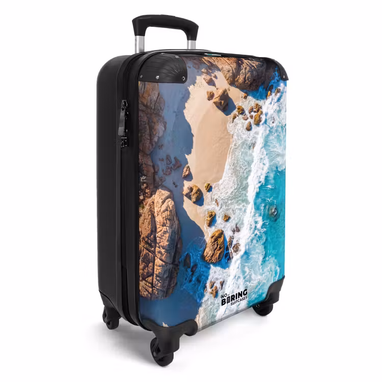Valise - Plage - Mer - Rochers - Nature - Bleu — 2