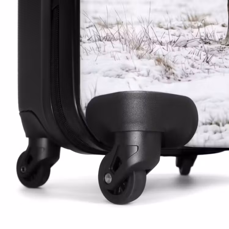Valise - Renne - Bois - Neige - Hiver — 7