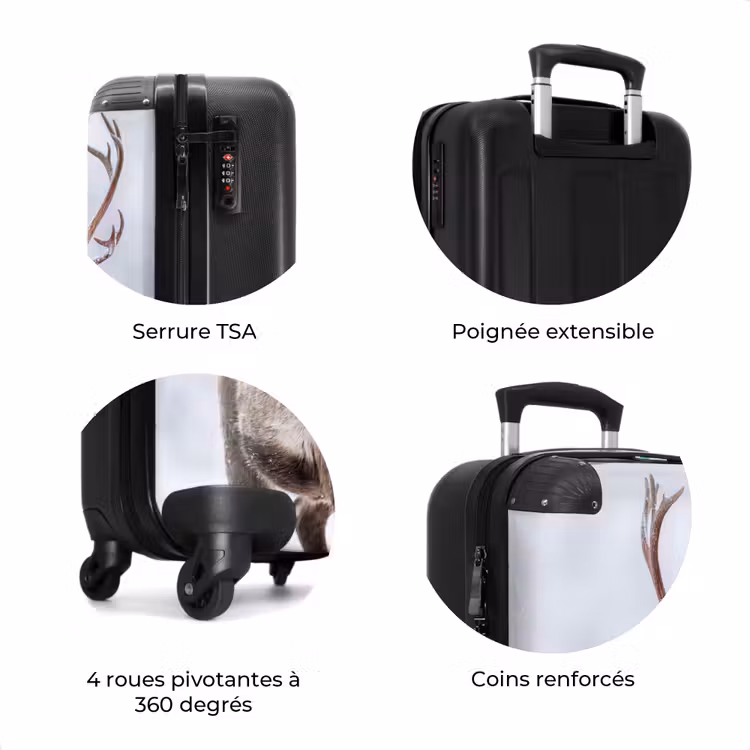 Valise - Renne - Bois - Toundra - Neige - Gibier — 8