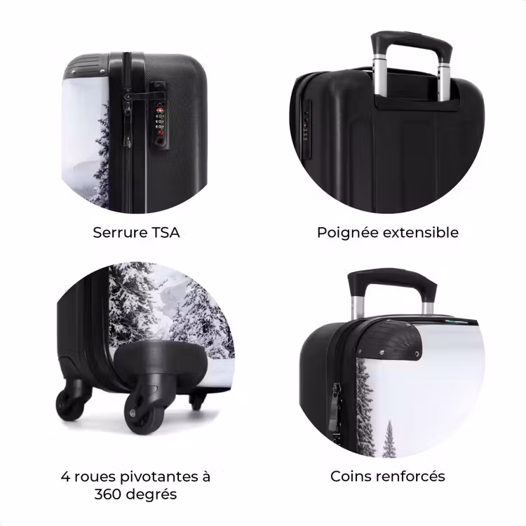 Valise - Rivière - Gelée - Paysage - Hiver — 8