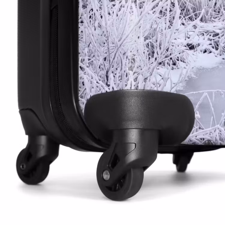 Valise - Rivière - Neige - Forêt - Hiver - Pittoresque — 7