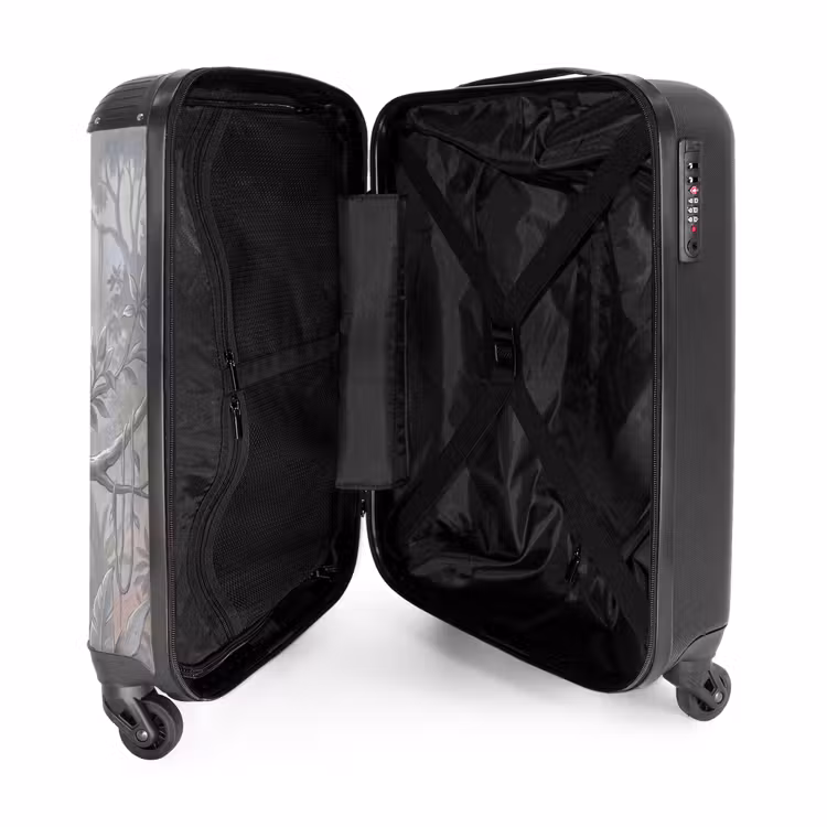 Valise - Singe - Arbre - Jungle - Nature - Gris — 5