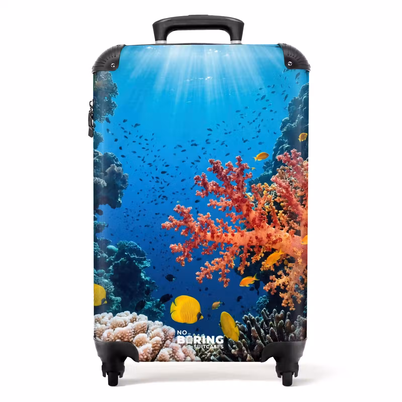 Valise - Mer - Récif corallien - Nature - Dynamique - Bleu — 1
