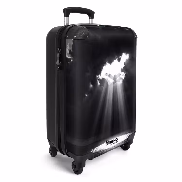 Valise - Lumière - Nuages - Mer - Noir et blanc - Nature — 2