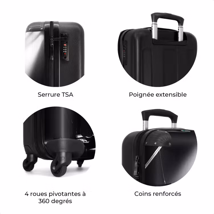 Valise - Personne - Piano - Musique - Noir et blanc - Scène — 8