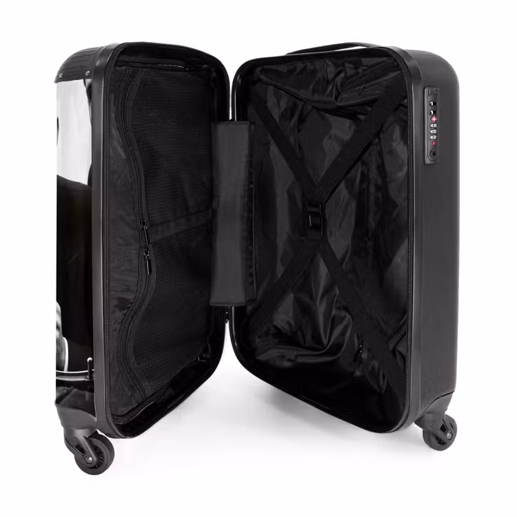 Valise - Photographe - Appareil photo - Vintage - Photo de presse - Noir et blanc — 5