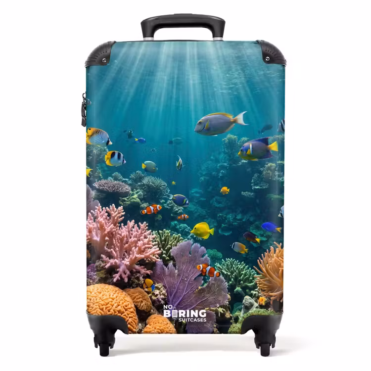 Valise - Poisson - Corail - Océan - Nature - Coloré — 1