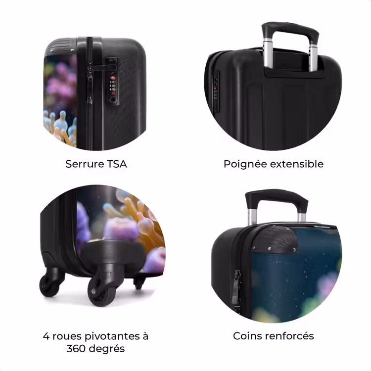 Valise - Poisson - Corail - Sous-marin - Orange - Animaux — 8