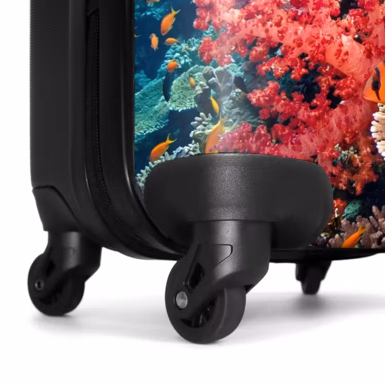 Valise - Récif de corail - Poissons - Sous-marin - Tropical - Rouge — 7