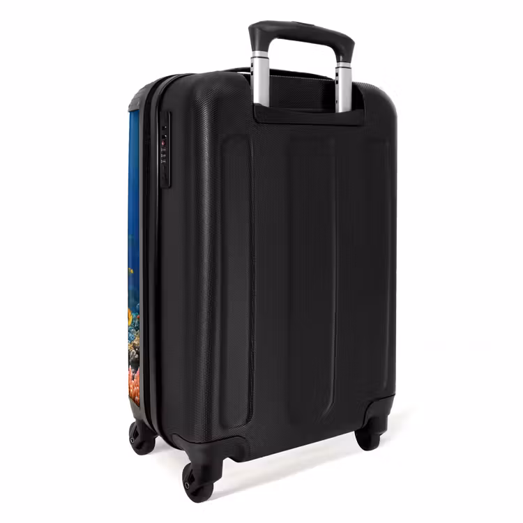 Valise - Tortue - Récif de corail - Océan - Animaux - Bleu — 4