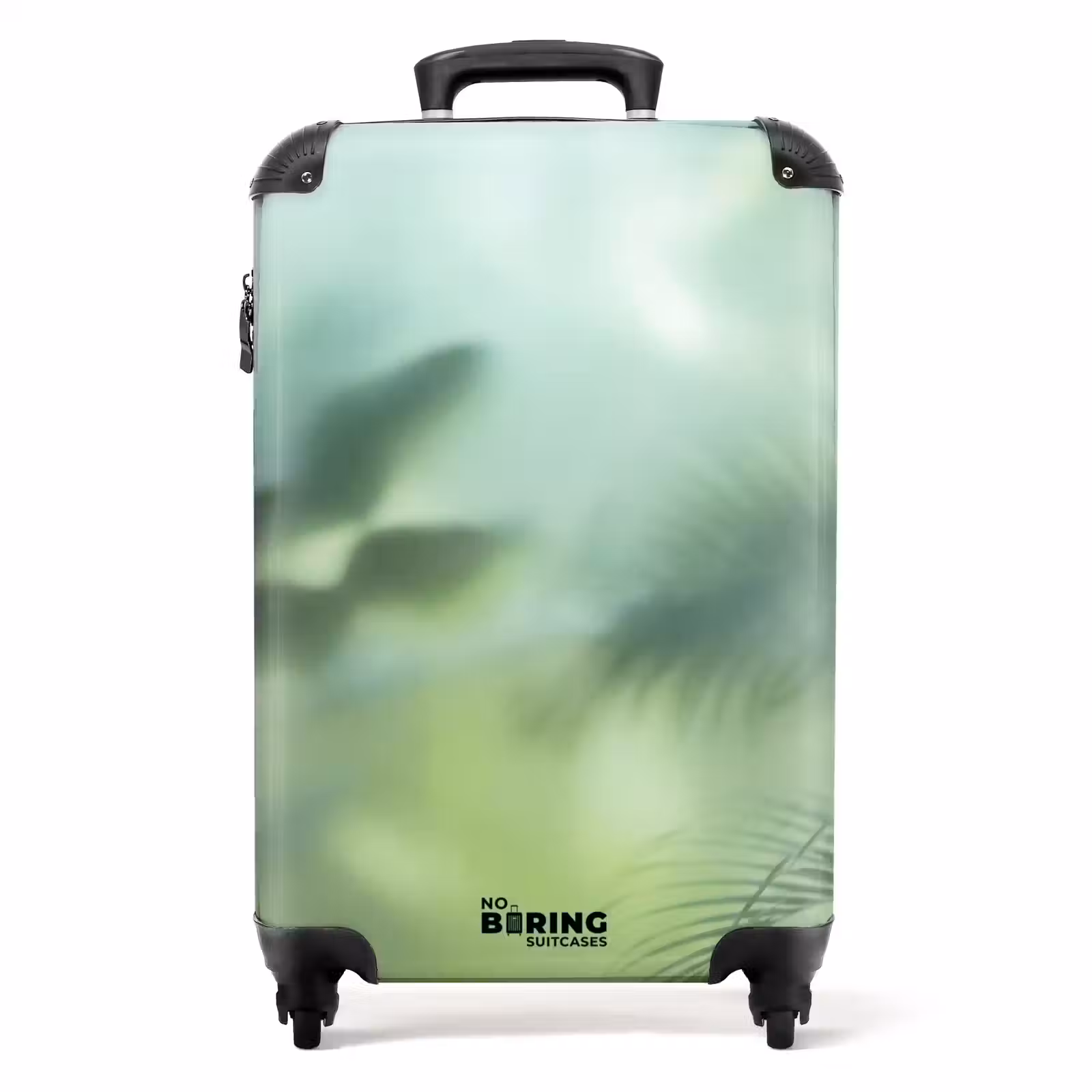 Valise - Nature - Estompé - Vert - Abstrait - Moderne — 1