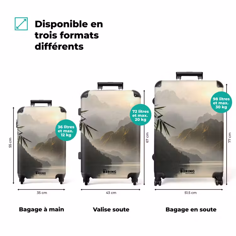 Valise - Montagnes - Eau - Brouillard - Nature - Paysage — 3