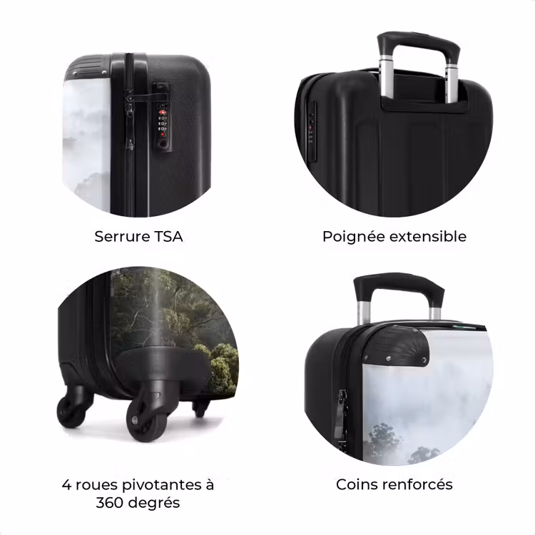 Valise - Nature - Brume - Forêt - Matin - Or — 8