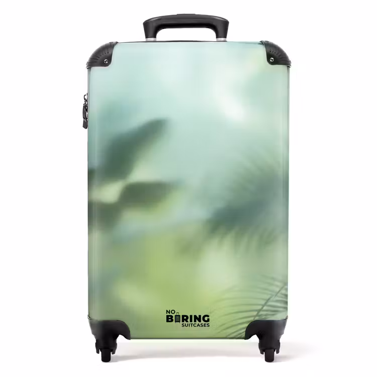 Valise - Nature - Estompé - Vert - Abstrait - Moderne — 1